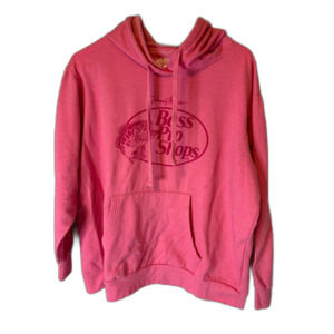 Women's Pink Bass Pro Hoodie Sweatshirt Size XL PLEASE READ
